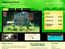 Tablet Screenshot of deepwoodnorth.com